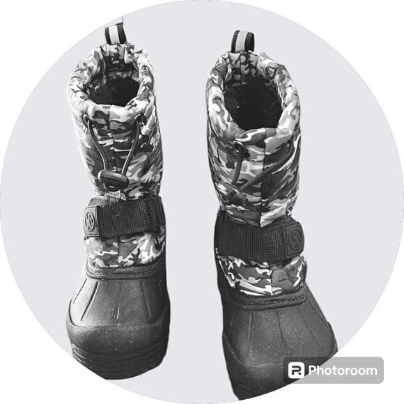 Northside Boys Camaflouge Winter Boots - Picture 1 of 12